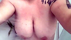 why not join me in the shower with these big soapy tits?