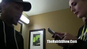 White Submissive Encounters Dominican In The Hood.