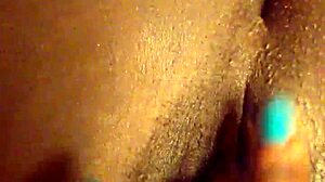 watch me finger my pretty ebony pussy close-up?