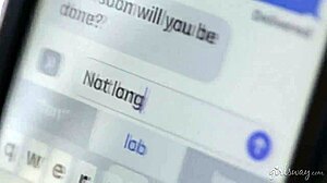 Keisha Grey And Haley Reed's Hot Lesbian Sex Interrupted By Text?