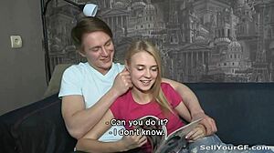 Want to taste Chloe Blue's shaved pussy?