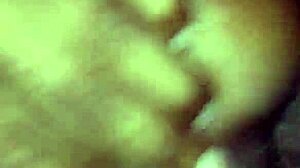 Black And Indian Couple In Intense Encounter.