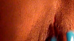 watch me finger my pretty ebony pussy close-up?
