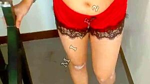 Asian Milf Fingered Outdoors