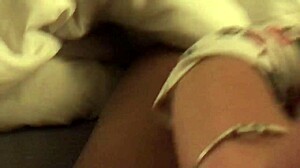 interracial throated sexy pawg wife in dress sucks black cock takes load on big tits.