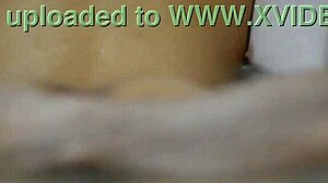 Shy student feels intense orgasm after hard fuck.