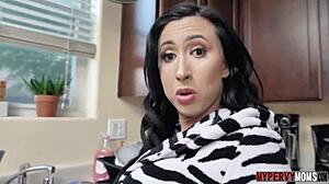 lily lane takes stepson's cock in ass again