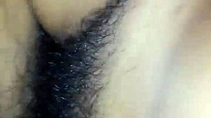 Black And Indian Couple In Intense Encounter.