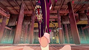 Damn, Kuki Shinobu's Footjob And Blowjob POV! Wanna See Genshin Impact Action?