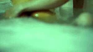 Shy student feels intense orgasm after hard fuck.