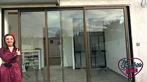 Mary-Jane, the sexy brunette, craves double penetration with toys?