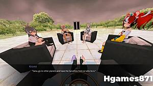 In this hololewd manager part 2, the anime characters engage in lewd 3d porn adventures!