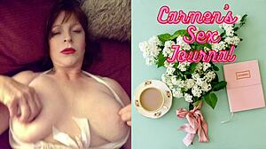 Heavenly cock sucking by granny Black Widow arouses me deeply and satisfies.