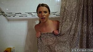 Redhead Teen 18+ Teases Blue-Balled Man with Her Feet