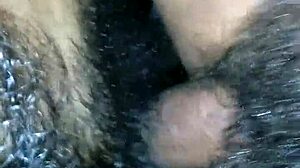 Black And Indian Couple In Intense Encounter.