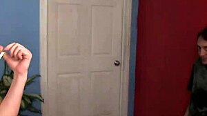 Mandy Sweet passionately fucks Sami St Clair and her husband, acting like a horny college slut with tight pussy and big lips.