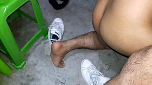 Amateur Gay Voyeur Session Featuring Intense Orgasms