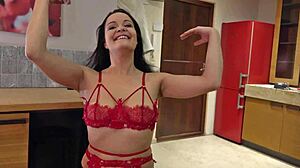 german scout finds natural dolly diore, 28, for wild first casting bang