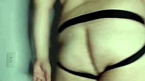 fat gay guy masturbates his big ass