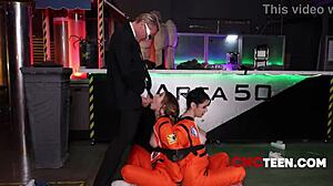 curious teen 18+ caught in area 50 for free use interrogation and fucking.