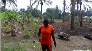 The uncompleted building that girls are living naked and fucked anybody that passed in the local bush