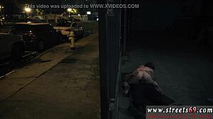 Watch this goth teen masturbate her ass on webcam. Guys make passes at her.