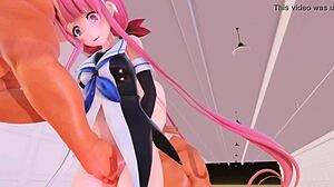 this 3d porn has intense pussy teasing leading to creampie