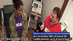 Doctor gives freshman orgasms!