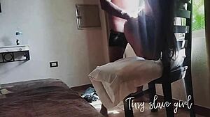 cute teen records for boyfriend at home