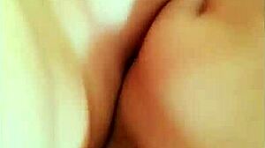 ella wanted to use her toy but ended up riding that pussy hard