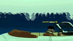 Pretty Amelie Dubon Masturbates In Gift Costume Under Christmas Tree