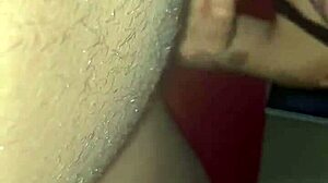 Me and my wife share a moment.