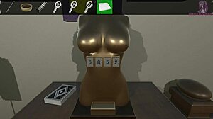 Chica curvy de hentai monta y provoca en escena anime