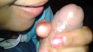 I couldn’t resist giving a hot blowjob in the public park with my daring partner