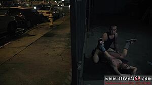 Watch this goth teen masturbate her ass on webcam. Guys make passes at her.