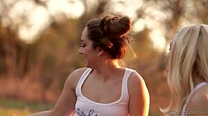 Remy lacroix and alli rae lick pussy.