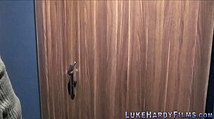 Busty Blonde Pounds British Cock Hard