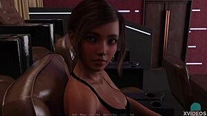 Intriguing roleplay blowjob in cinema with petite girl