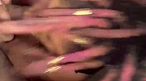 Me and my wife share a moment.