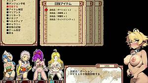 i dive into this wild dungeon game with four hot bitches for some steamy hentai fun