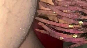 Me and my wife share a moment.