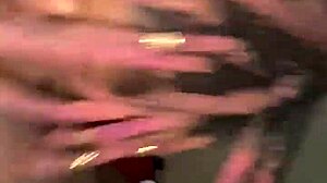 Me and my wife share a moment.