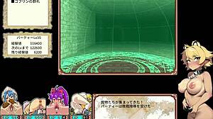 i dive into this wild dungeon game with four hot bitches for some steamy hentai fun