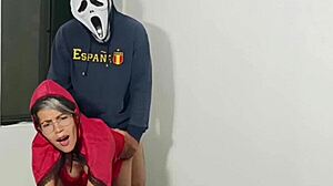 Little Red Riding Hood's Stepsister on Halloween