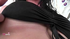 Shemale Milf Teases Cameraman Seductively