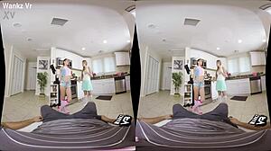 i got initiated with alyce anderson and brooke haze in wankzvr