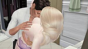 Fan, min chef banker min kone i badeværelset på festen!