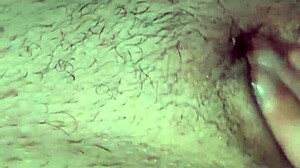 Milf cums hard on guy's face during pussy licking