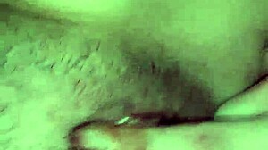 Milf cums hard on guy's face during pussy licking