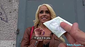 Want to see this tattooed german milf fucked hard against the tree?